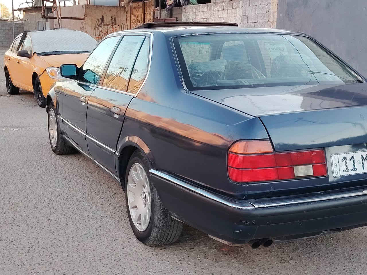 سلام عليكم سياره بيم 735موديل 1990سياره مكينه كير كهربائيات صدر امامي خلفي كله جديد سنتر لوك فتحة شغاله سنويه جديدة رقم انكليزي جديد هزة جديده بسمي تحويل ثاني يوم نقصه راديتر مال تبريد فقط سعره 35 وبيه مجال مكاني الدورة ابو دشير للاستفسار ***********
