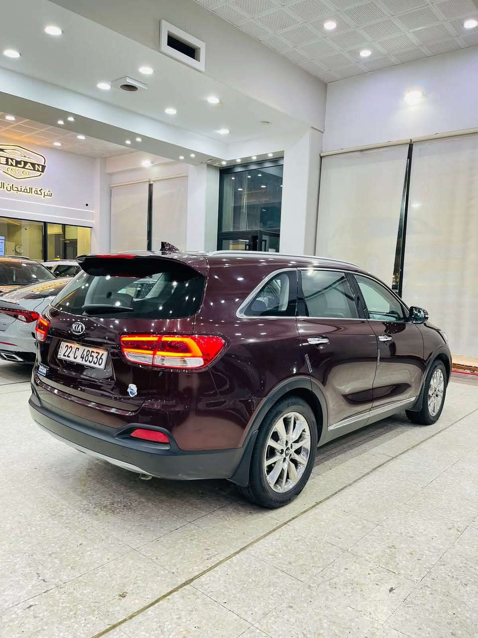 السلام عليكم  KIA Sorento  خليجي للبيع
موديل 2015 شكل ال 2016💥  7 راكب

حجم المحرك 4 سلندر 2400 دوش 

ماشيه  130KM

السيارة بحالة الوكالة ماناقصها شي 
 
رقم اربيل الجديد

كير مكينه حداديه بلاد 

تخم تاير جديد  سبير مانازل 🔥

المواصفات 

بصمه عدد 2 بصمة ابواب
لد أمامي 
تحكمات ستيرن جهتين 
مري شفط 
بردات خلفيه عدد 2 بلادي 
حساسات أمامي خلفي 
تبريد 3 قطع 
مثبت سرعة 
وباقي المواصفات المعروفه 💛

السعر 160 وبيها مجال 

المكان نجف 

للاستفسار : ***********
