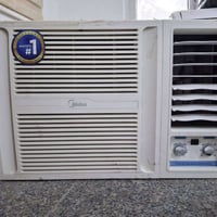 مكيف Midea  ٢ طن مستعمل موسم واحد كلش نظيف مكان بغداد قادسية  قفل ٢٥٠ ...