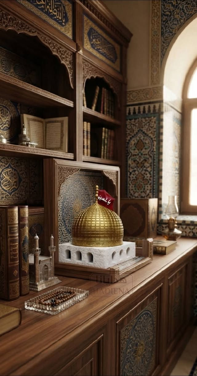 🕌 عبيق الروح… من كربلاء إلى بيتك 🌹
مبخرة بتصميم مستوحى من قبة حرم الإمام الحسين (عليه السلام)، تجمع بين جمال التفاصيل وروح المكان المقدّس.
✨ قطعة مميزة تضيف لمسة إيمانية وجمالية إلى منزلك، وتمنح المكان عبقًا يفوح بذكريات كربلاء ومحبة الإمام الحسين (عليه السلام).
🎁 هدية تحمل معنى… وتفصيلًا يبقى في الذاكرة.
عبيق الروح… حين يجتمع عبق الطيب مع جمال قبة الحسين.
📍 متوفرة الآن
***********

نص مكتوب في الصور:
- مبخرة قبة الإمام الحسين رمزٌ للولاء .. وعبيرٌ للروح مبخرة بتصميم فريد على شكل قبة مرقد الإمام الحسين (عليه السلام). لتضفي على مجلسك عبقاً روحانياً يذكرك دائماً بأعظم المواقف. تصميم مميز على شكل قبة الإمام الحسين (ع) جودة عالية من مواد متينة ومقاومة للحرارة توزيع مثالي للروائح لأجواء روحانية مميزة مناسبة كهدية لأحبة أهل البيت (ع) بخورك .. على قبة الحسين اطلبها الآن متوفر الآن توصيل سريع ضمان الجودة
- هدايا نتا
- HADIENA
- هدايانا