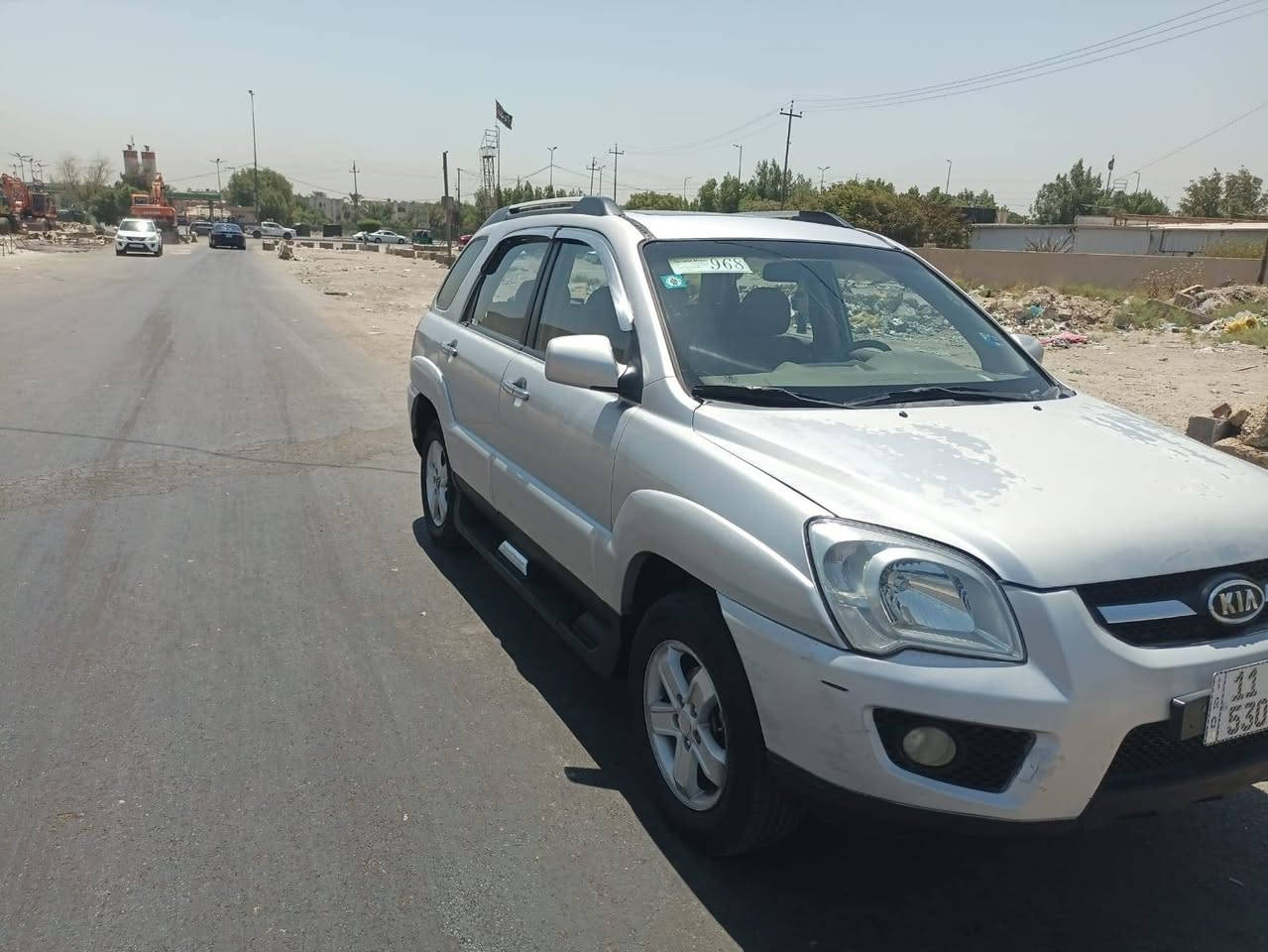 السلام عليكم
كيا سبورتج 2009
محرك 2000
تبريد ثلج
سياره بسمي
عنوان بغداد
سعر 83
صبغ حزام بدون دواخل حادث جاملغ خلفي
 رقم *********** واتساب فقط
