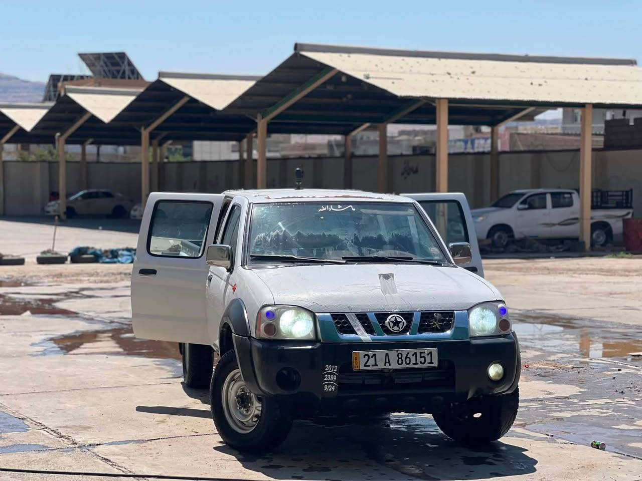 نیسان دەبڵئەکسل٢٠١٢مەکسیک               قەترەسبوخینیە یەک پەڵەی زۆر بچوک ساردی هەیەبەشەرتی فەحسو سۆنەر گێڕومەکینەو ئەکسلی بەشەرت
ناوسورو جامکارەبایە 
ڕەقەم سلێمانیە تا2030
هەموگیانی بەشەرت بیلادیە
سایارەکە ٢٠٠ هەزار ڕۆشتوە 
زۆرکەمڕۆشتوەو پاکو نمونەیە
سەیارەکە باش خزمەتکراوە 
نقوسانیەکی تیانیە
نرخەکەیش175مامەڵەیەکی برایانە❤️
ژ.م*********** Singapore
