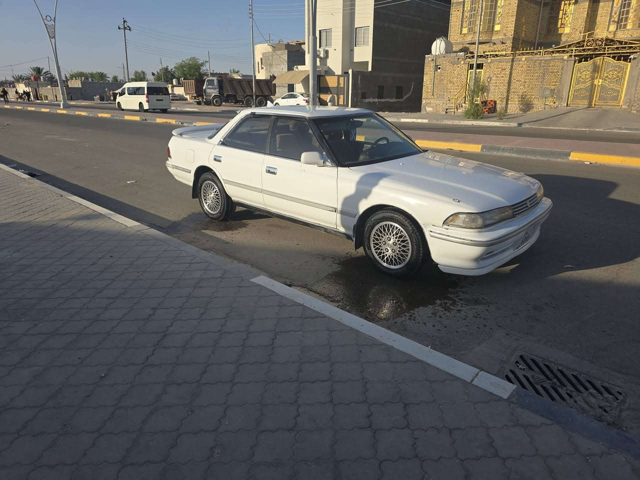 سلام عليكم سياره مارك كصيف موديل 1991مكفوله من كص ونقل واصوليات وظربه مكينه ثنين ونص ديلكو مكينه وكير كفاله سياره جديده سستم كامل وداخل جدد كهربائيات كله شغاله نقص بس تبريد بوري بي ليك ولباقي كله شغال سعر 53مكان سياره ابو الخصيب ***********
