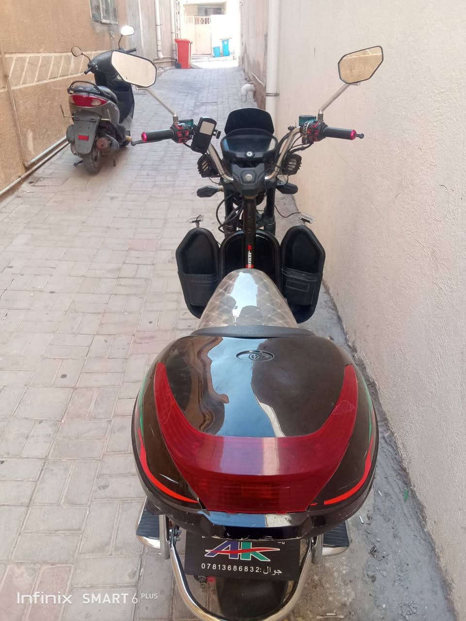 السلام عليكم ماطور موديل 25 نظيف حيل نظيف بطارياته على الفحص مكلف بالنشر 525 وبي مجال رقم صاحب الماطور ***********
