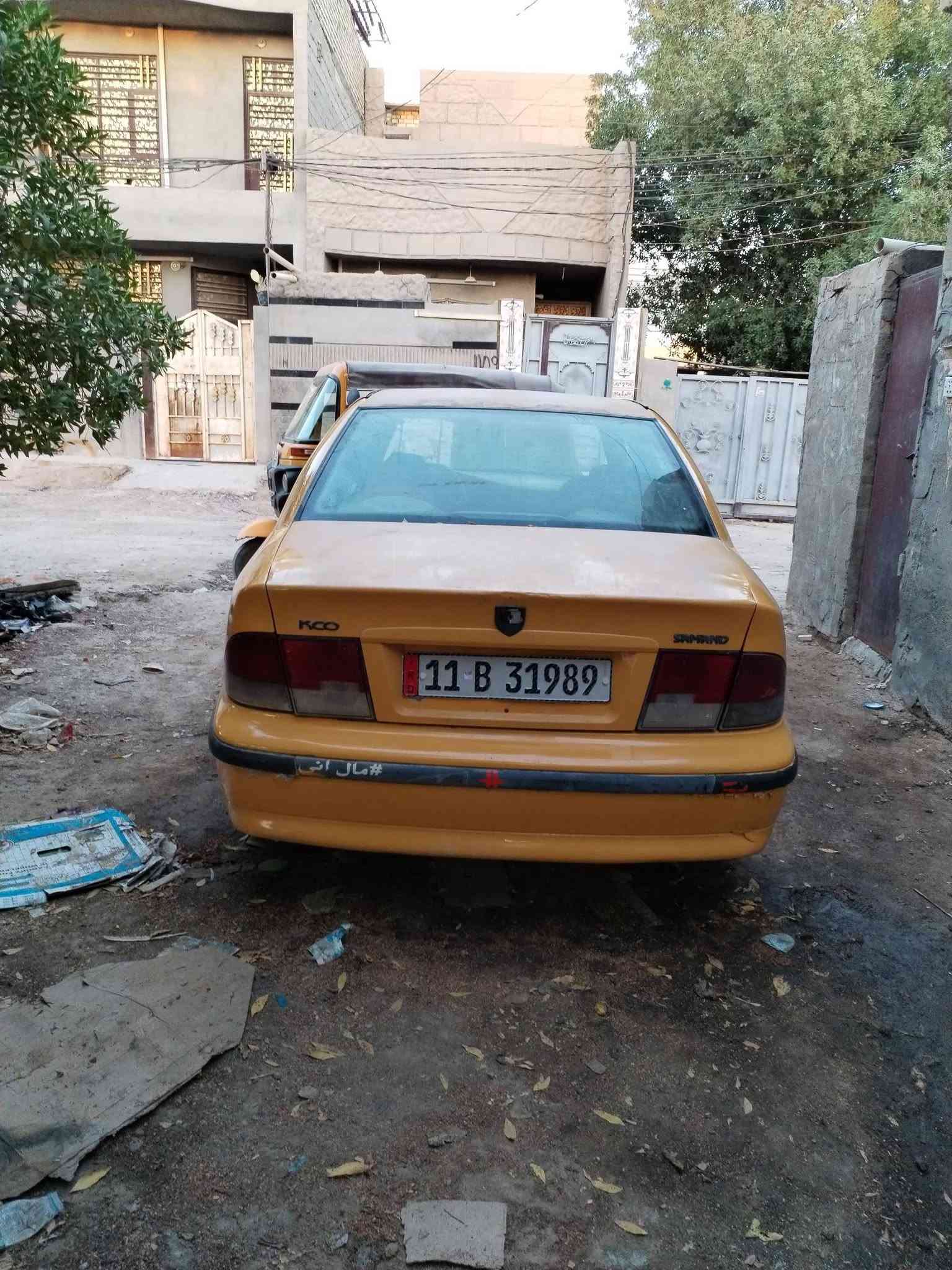 سمند ٢٠١١ رقم انكليزي تحويل ثاني يوم مصفره هيئه غرامات شرط التحويل بيهه دوس وهلالات سعر ٢٥ وبيهه مجال مكاني بغداد ***********
