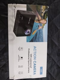 كاميرا رياضية مقاومة للماء تصوير بدقة 4k بمعدل 60 إطار في الثانية البط...