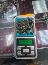 زنجيل معى سوار فضه ايطالي 54 اغرام سوه سعر الغرام  3 07811181708واتساب...
