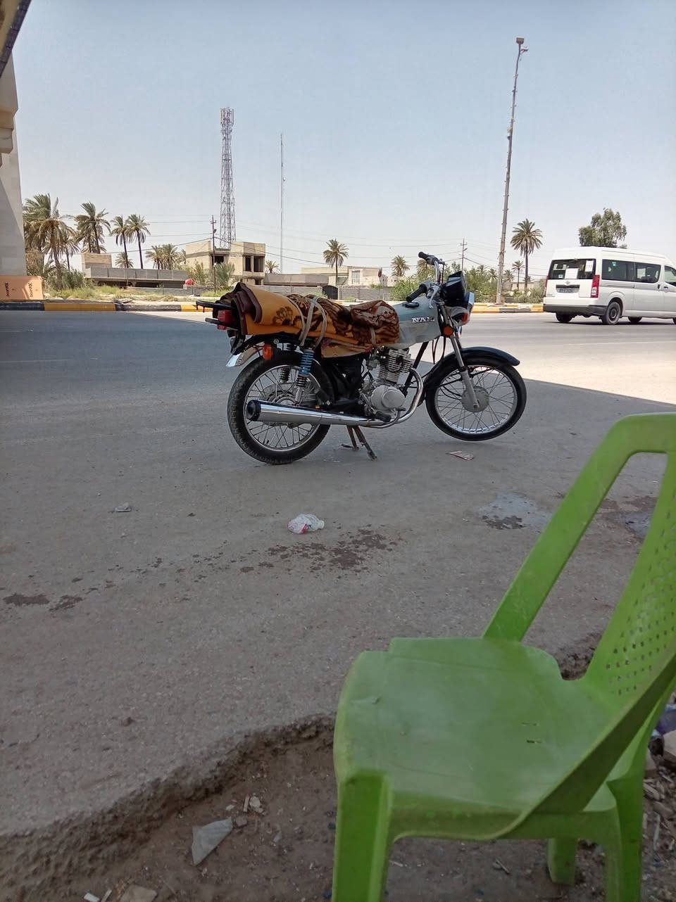 السلام عليكم دراجه نامه موديل ٢٥ دراجه غراضه كله الأصلي مكينه شلامجه مكاني الحله بل بكرلي ***********
