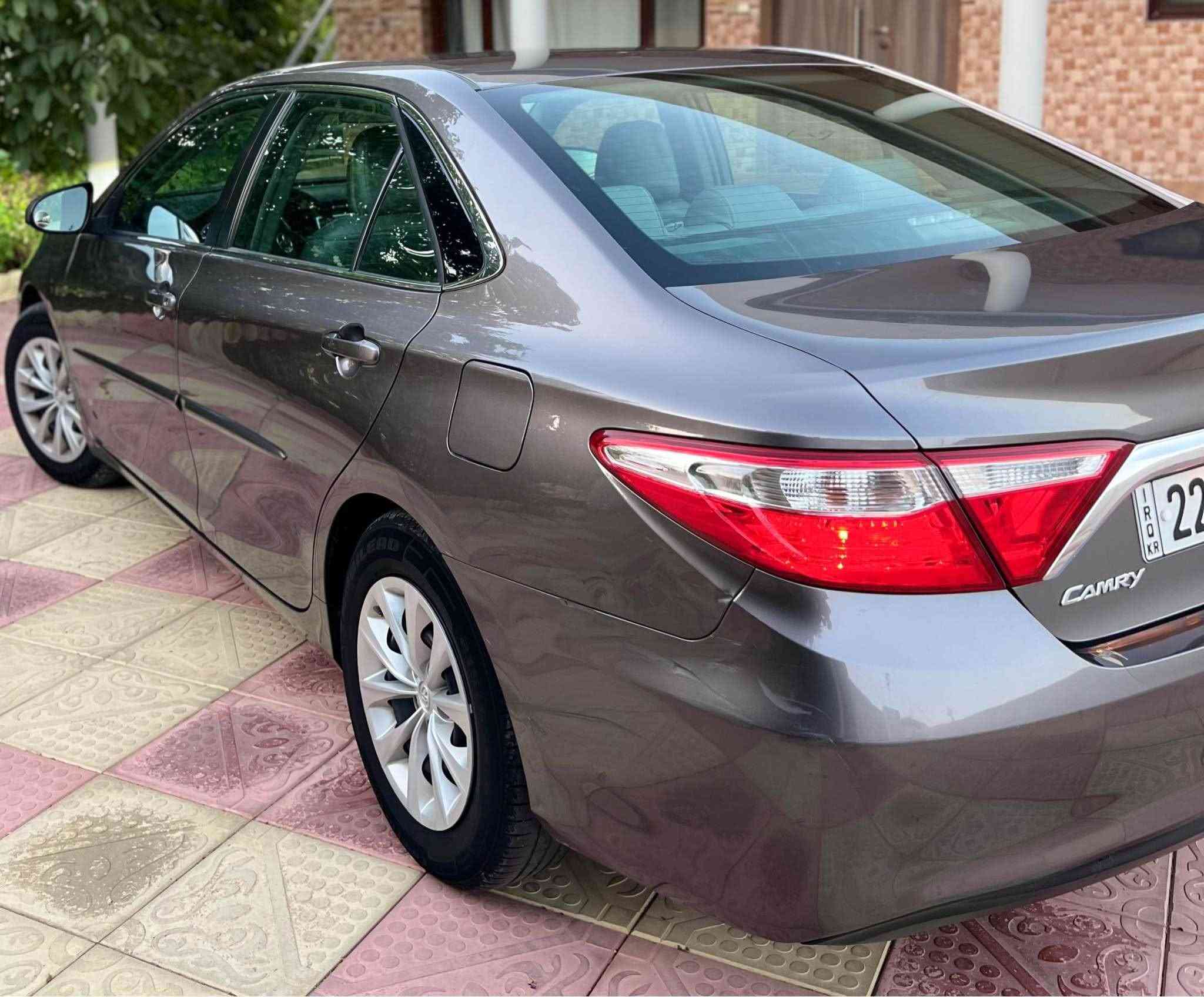 Toyota camry
تۆیۆتا کامری مۆدێل ٢٠١٦ مواسفاتی LE ٢ پارچەی بۆیاغە لەگەل ٢ پەلە ساردی ١٠٤ مل رۆشتوە  گیر مەکینەی بەشەرت رەسمی شاسیم داناوە تەحویل غرامەی بەشەرت ٧٨٠ هەزارغرامەی لەسەرە نرخی ١٣٠ وەرق
*********** أربيل, العراق

