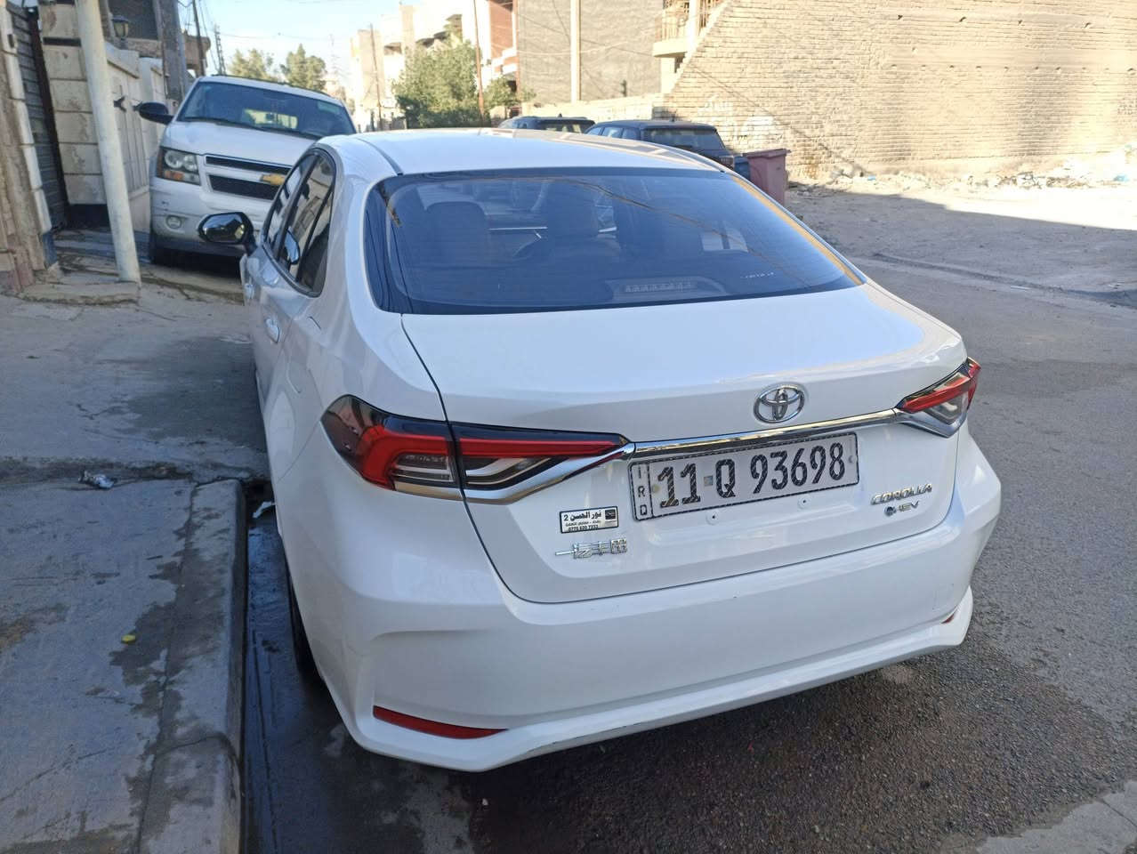 السلام عليكم عندي كورلا هايبرد صيني شكل الخليجي موديل 24 ماشية 37 بيها بارد كدر شبر بالهلال جاملغ الخلفي وبيها صبغ بالدعامية الأمامية بسيط بسبب شخوط وشادلها داش كام بلادي موضحة بالصورة وباقي المواصفاتها معروفة كشنات جلد رادار قيادة ذاتية تحديد مسار لايت زنون و...الخ باقي مواصفات
السعر 150 بيها مجال بسيط للاستفسار الاتصال ***********
