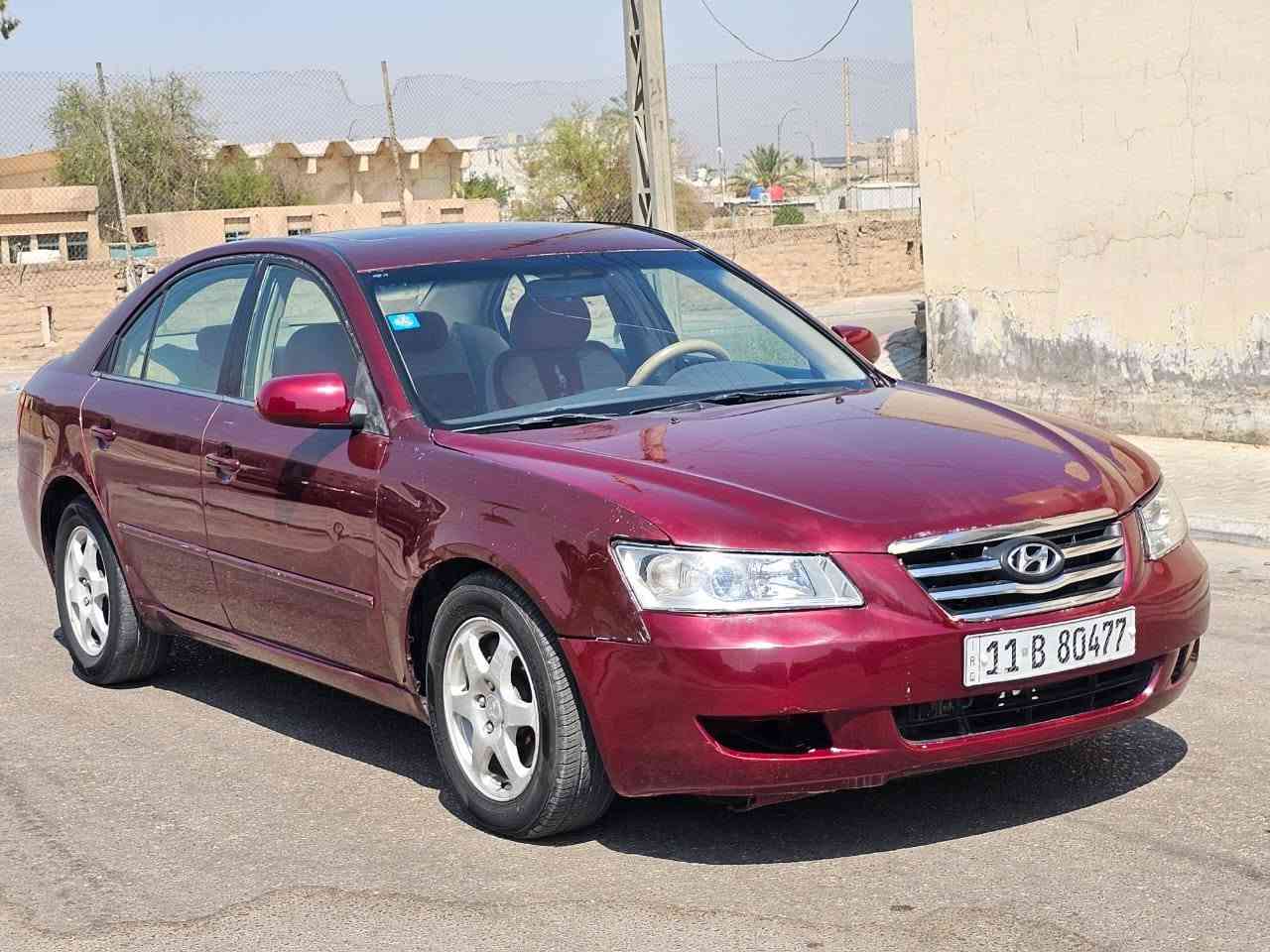 سلام عليكم سوناته 2008وارد امريكي  مواصفات فوال واحد عله واحد فتحه شاشه كامره حساسات امامي خلفي تحكم ستيرن جهتين كفاله كير مكينه حداديه تخم تاير تبريد كفاله من ضربه تبديل صبغ بارد كفاله عده جاملغ او بنيد رش كلير اثر شخط مرشوشه كلير اثر شخط العنوان كربلاه تحويل مباشر بسمي سنويه ورقام جدد سنويه اله غايه 2030 السعر88 بمجال بسيط رقم الهاتف***********
