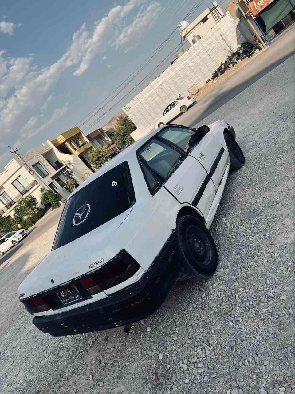 مازدا مۆدیل ٩١ 
سەنەوی پاکانە لەگەلە 
دەعمی نیە 
موس براوە بشرت 
گیرو مەکینە بەشەرت 
هەلمی نیە مەکینە 
سەیارەکی بەقۆتە 
سعری تەنها 8 گلایە
هەمو گێجو شتەکانی ئیشەکات لایتو فلجەی بی کیشەیە
مەسرەفی نیە سەیارەکە 
شوین کۆیە موشتەری تەلەفون بکە: ***********  فایبەر واتس ئەپ کراوەیە كويسينجاك, أربيل
