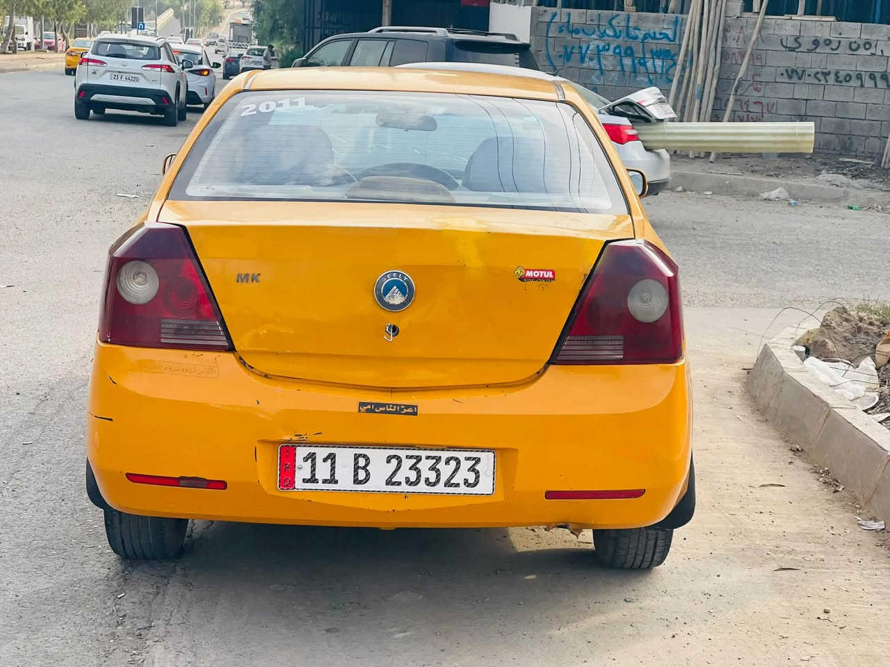 جيلي MK • ٢٠١١ • رقم بغداد