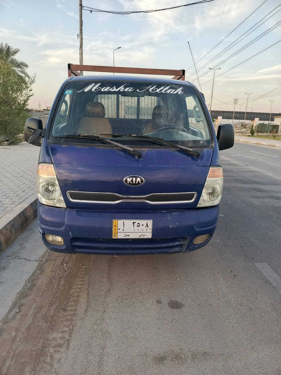 السلام عليكم للبيع كيا فحل رقم ديالى مشروع وطني موديل 2004 بسمي محرك محور بم نوزل صدرجديد تخم تاير سنويه لغايه27. مكان السياره كربلاء @@@@المقدسة السعر 80.    ***********.    ***********

