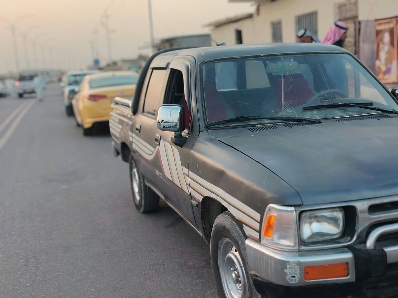 سلام عليكم بيكم تيوتا موديل 93 محرك كير انضاف شاصي مكفول سياره مكفوله من ضربه ولكلبه جاهزه من طول لطول كهربائيات كله شغاله تواير نضاف حداديه نضيفه ستيرن باور سياره جاهزه على اخر حبه مالك مداور شرط تحويل مكان سماوه سعر 36 وبيها مجال رقم الهاتف ***********
