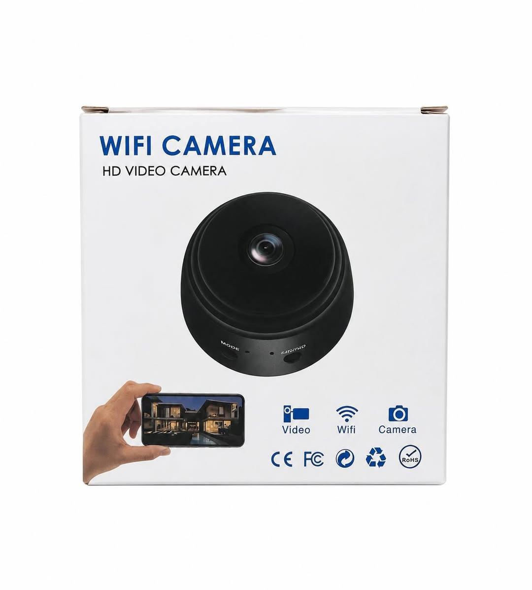 كاميرا مراقبة WiFi HD لاسلكية 

المميزات:

. تصوير فيديو بجودة HD.

. اتصال لاسلكي عبر WiFi.

. مشاهدة البث المباشر من الهاتف.

. تسجيل الفيديو والتقاط الصور.

. حجم صغير وسهل الإخفاء أو التثبيت.

. مناسبة لمراقبة المنزل، المكتب، الأطفال أو الحيوانات الأليفة.

. سهلة الإعداد والاستخدام.

محتويات العبوة:

كاميرا WiFi HD.
كابل شحن.
ستاند 
السعر : 15 الف فقط 
يتوفر توصيل لكل أنحاء العراق 🇮🇶
#Lumina_store

نص مكتوب في الصور:
- Lumina Store السعر: 15,000 د.ع فقط كاميرا مراقبة WiFi لاسلكية تصوير فيديو HD وبث مباشر اتصال لاسلكي عبر WiFi حجم صغير سهل الإخفاء مناسبة للمنزل، المكتب، والأطفال محتويات العبوة: كاميرا + كابل شحن + ستاند يتوفر توصيل لكافة أنحاء العراق