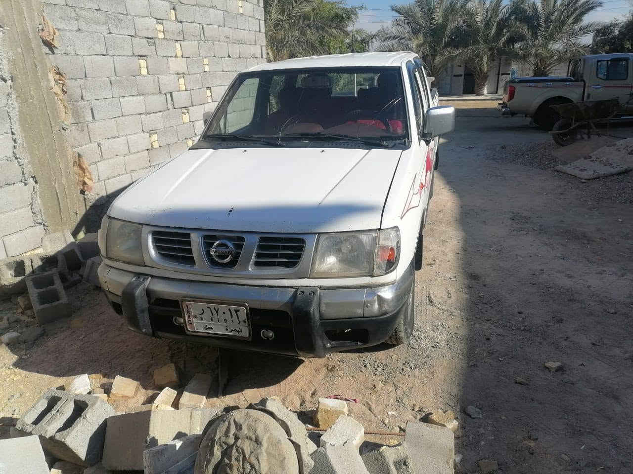 بيك اب نيسان موديل 2000 محرك ون جي 6 سلندر كير عادي سنوية نهاية 2027. وكلة عامة  تبريد شغال
السعر55بيها مجال. 
نقال***********
***********
البصرة مركز المدينة..
او مرااوس كيا دبل قمارة
