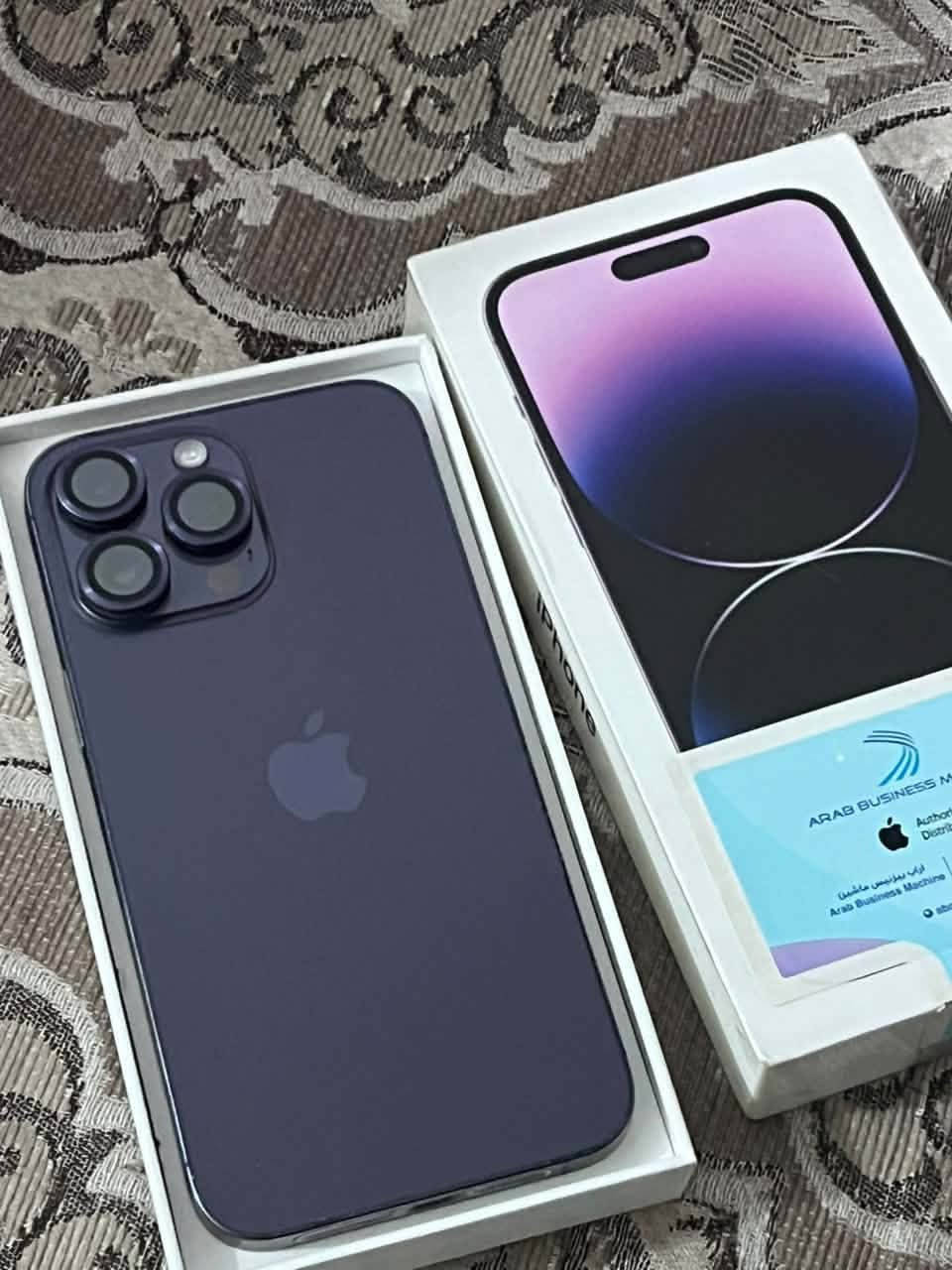آيفون ١٤ برو ماكس • ١٢٨ • بطارية ٨١