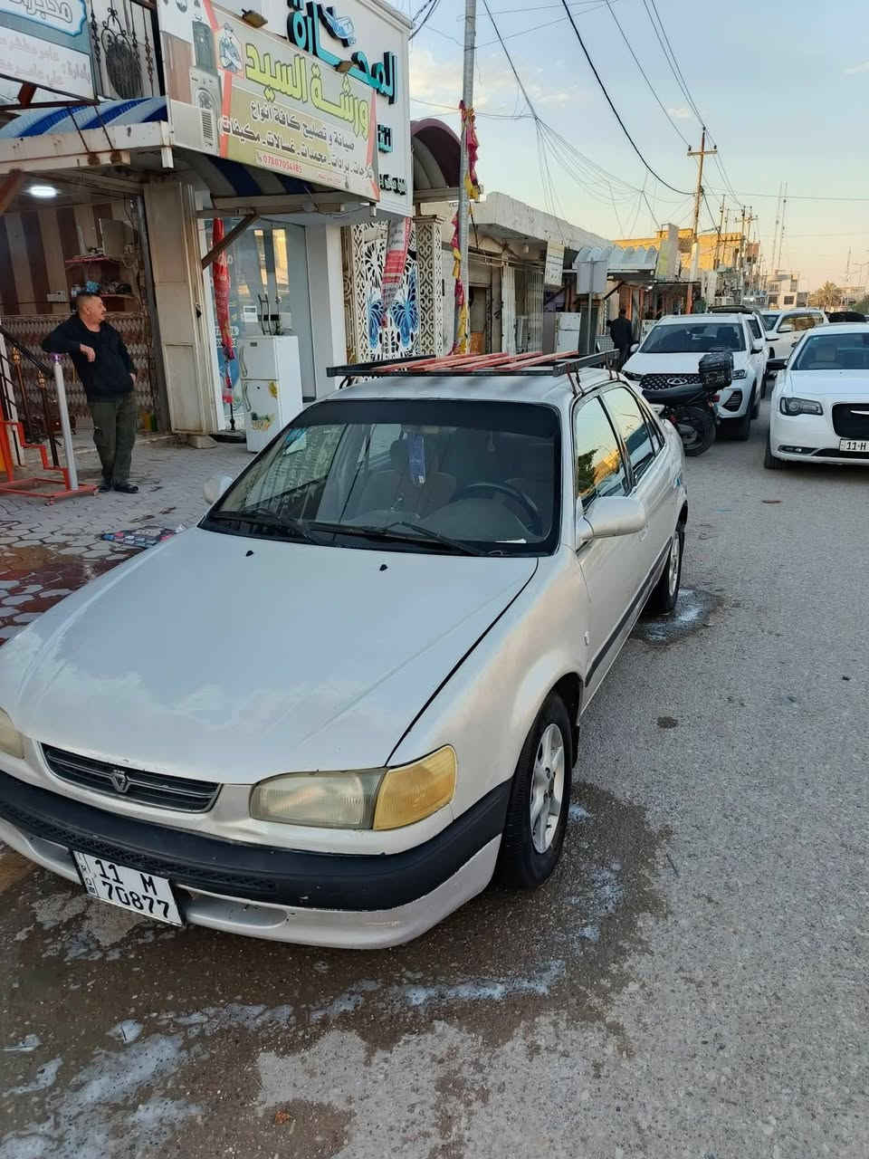 كورلا موديل٩٦ رقم بغداد باسمي جاهزه محرك كير حداديه تبريد تخم تاير مابيه ضربه كله ع بلاد لبيع او مراوس باحدث سعر ٥٥ وبيها مجال  مكاني واسط
***********
***********
