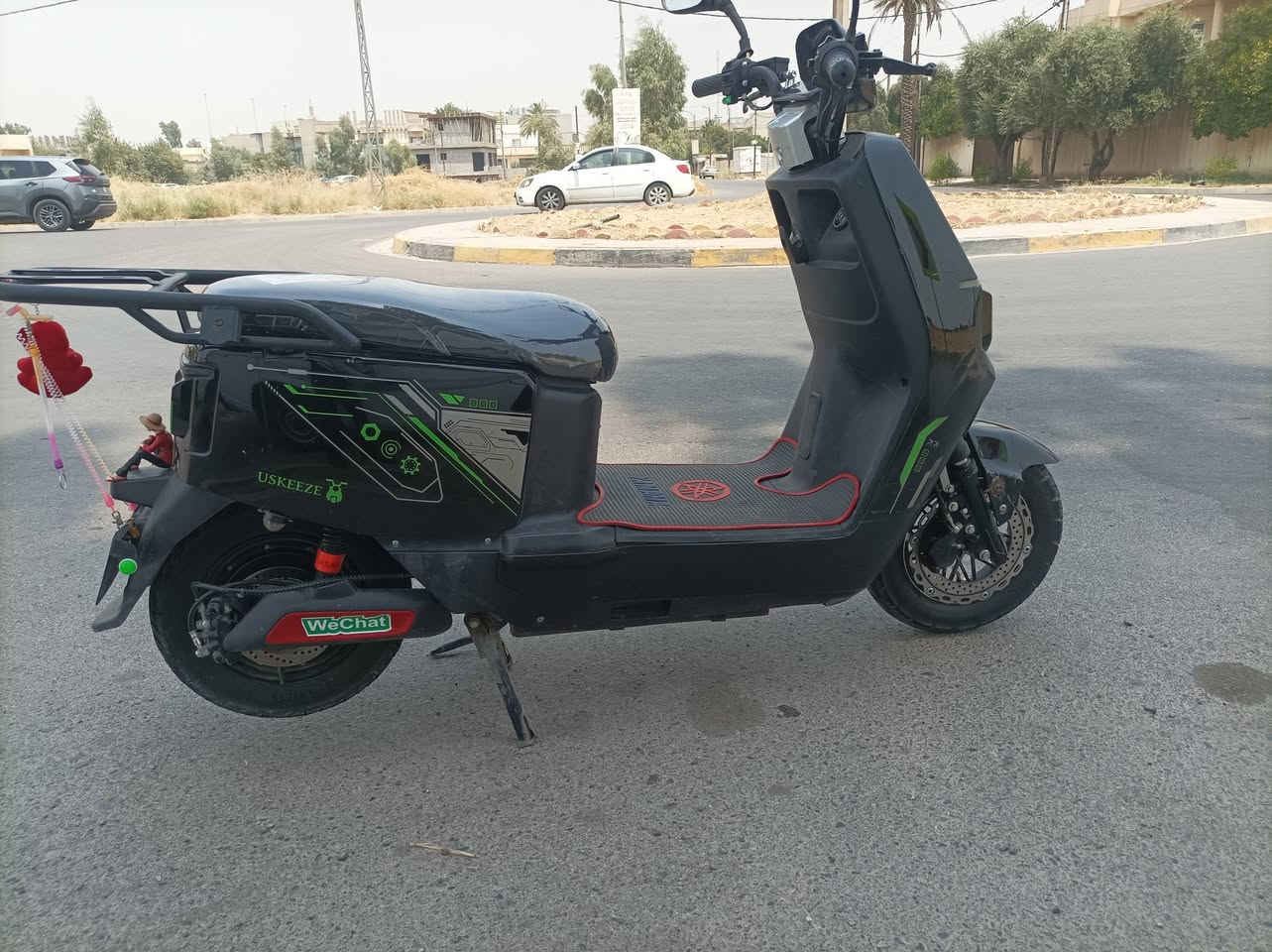 سلام عليكم أوباما للبيع 6 بطاريات شرط (ملف 2000) (سرعه88)
الدراجه مكفوله من تايه للتايه عنواني موصل جانب الايسر *********** سعر 600وبي مجال اخوان يرحم والديكم لحد يكسر ب دراجه.. بيها ملاحظه وحده بسيطه
