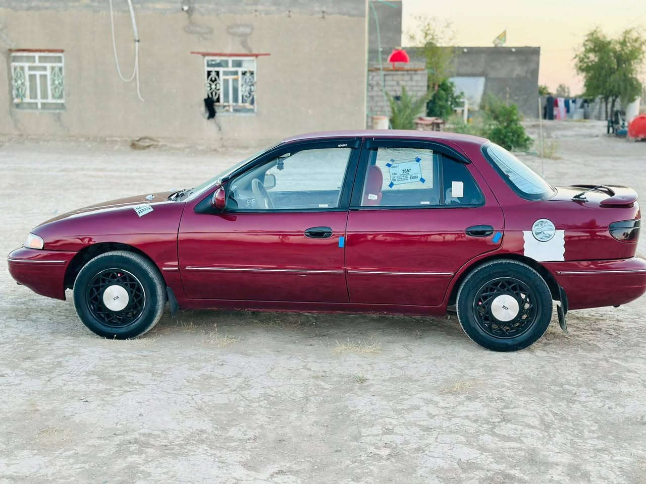 للبيع كيه سيفه اوتماتيك
موديل 94رقم بغداد انكليزي بأسمي هزه جديده مشروع وطني سنويه ل 28سياره مكفوله كفاله عامه من  كص وضربه مصبوغ  حزام الجماليه فقط سياره متعوب عليه مال چناي  مكينه  خير من الله  كير اوتماتيك  حدادية اماميه خلفيه جديده تخم تاير جديد كهربائيات كلها شغاله مسجل سماعات جام شغال دوشمه جديده  سياره اركب وطلع وين يعجبك سعره 33وبيه مجال مكان بابل ناحية الشوملي
 الاتصال على الرقم التالي 
 ‪***********
متواجد واتساب
