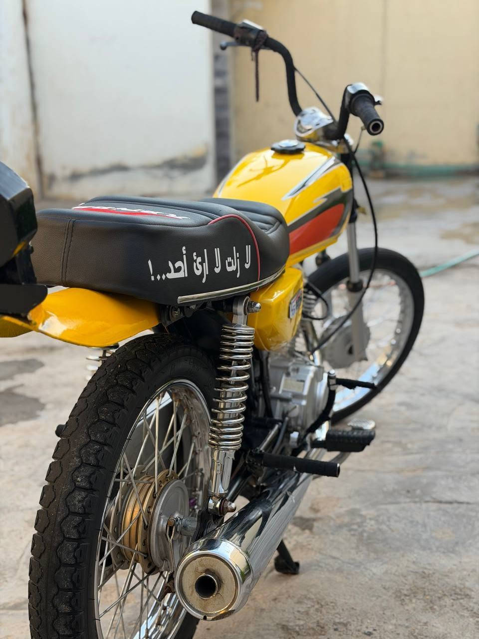 السلام عليكم راجه 4 كير للبيع
الدراجه مكمركه اصولي اوراقها كامله 
مانقصها برغي دراجته تخبل لا تنقيص لاتبخير مكاني فلوجه السعر 650 بيها مجال
***********اتصال / واتساب
