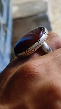 عقيق كرزي • صياغة يدوية • النجف الاشرف