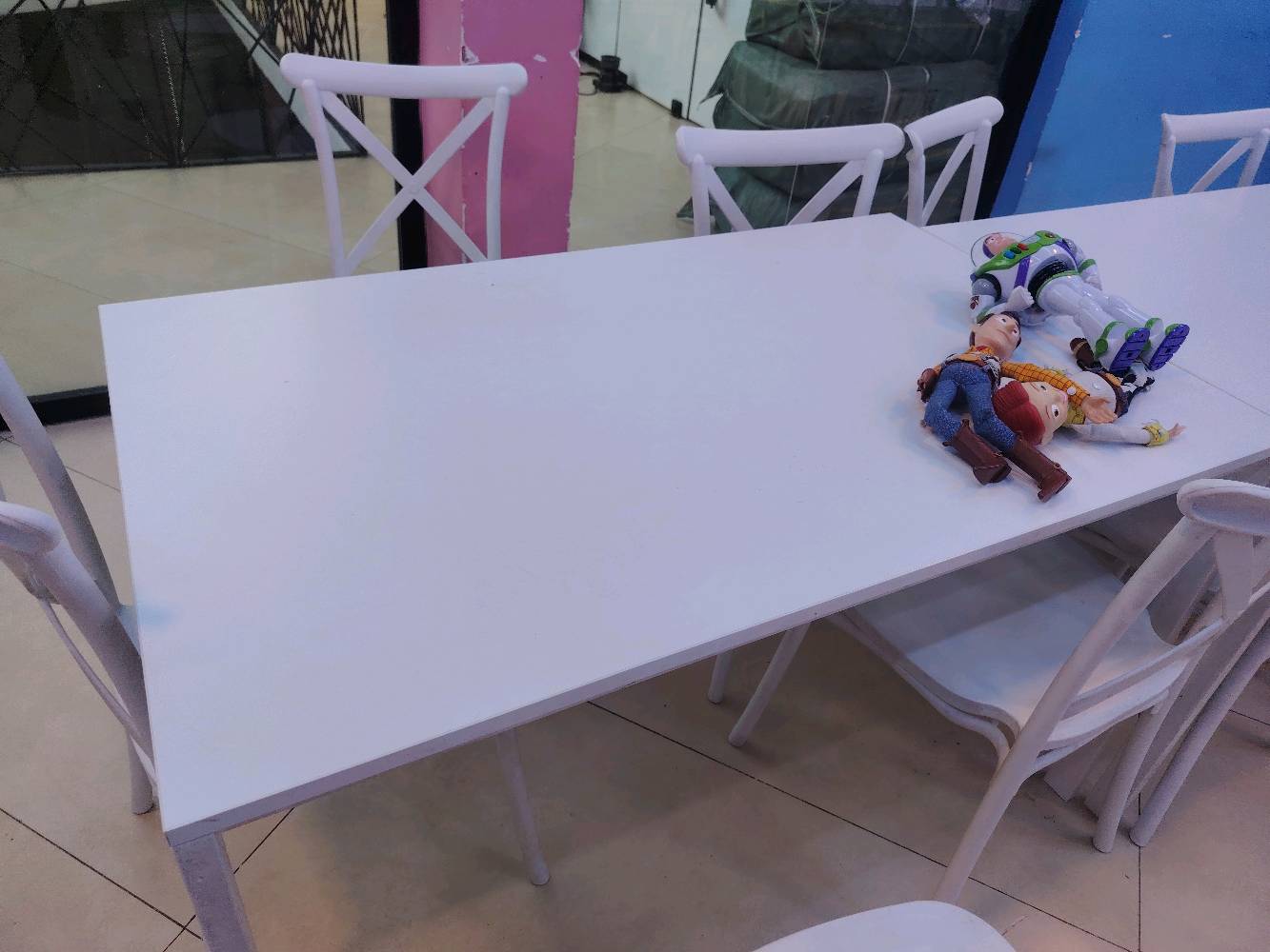 ميوزه من شركه ايكيا السويديه ابو ٦ كراسي مستعمل بحاله جيده
عدد الميوزه ٨
عدد الكراسي ٣٨
