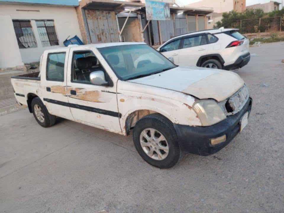 السلام عليكم 
بيكاب گوناو موديل 6 رقم كركوك عاج سنوية ساقط رقم المانى بيها كود بنزين شرط وكالة وتحويل شرط محرك وكير سعرها 26بيها مجال بيها ضرب يم طرف سايق
***********
*********** كركوك, العراق
