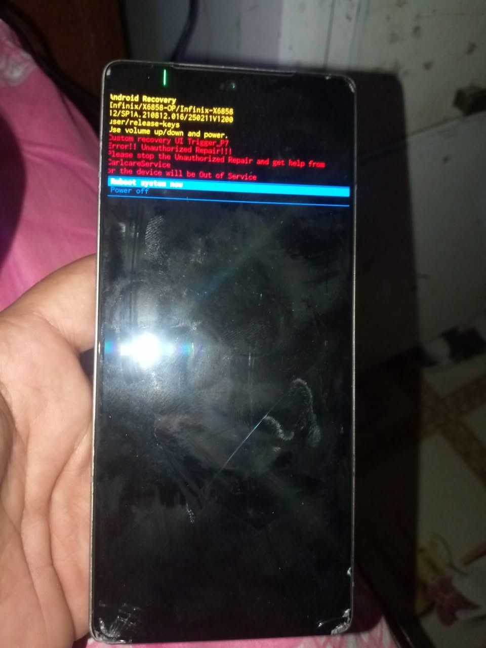 سلام عليكم شباب عندي هذ اجهزه معر ف يمكن طلب حساب وريد ابيعه جهاز بي كسر مامثر بلشاشه وي كرتون بس اسم جهاز انفنكس نوت 50ذكره 256  بطاريه 6500 عشوائي 16 السعر 190وبي مجال لشراي مكاني كوت زوريجات حي الجهاد شرع بيت صبر هذ رقمي ***********وذ اكو مروس ارواس
