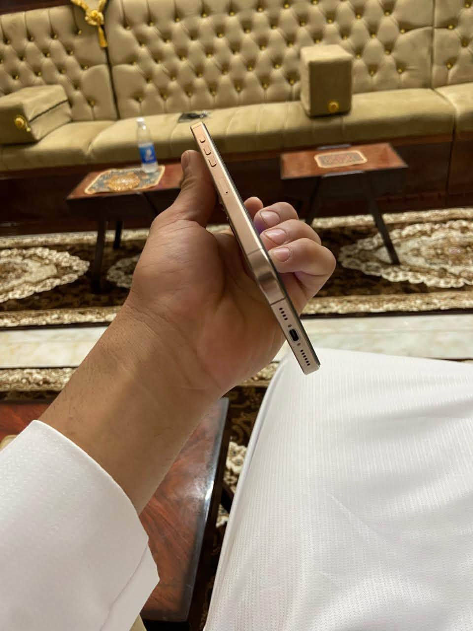 السلام عليكم أيفون 16 برو ماكس للبيع
ذاكرة 256 

بطارية 89 

مبدل شاشة اصلية بيها فطور بسيطة مامأثرة 

سميكارت ميشتغل الباقي كله شغال أي خلل مابي على فحص وضمان انطي من البيت 

بغداد المشتل 

***********
