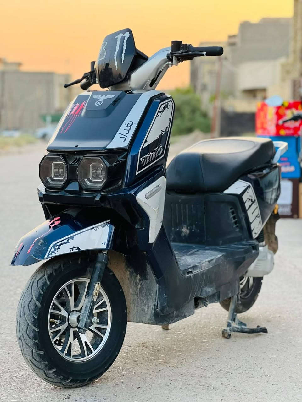 دراجة شحن للبيع او مراوس بانزين
نوع ام عيون
الملف وعقل وبطاريات بحاله ممتازه
الكفرات بيهه ملاحضات
العنوان بغداد التاجيات جسر الدوار
السعر 550 وبي مجال
***********
