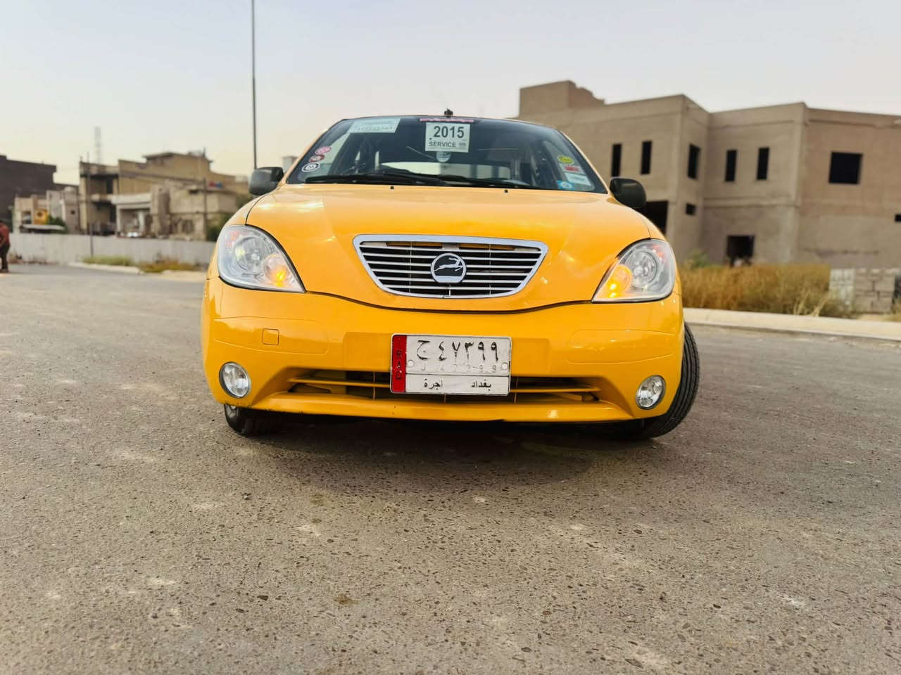 السلام عليكم طيبه موديل 2015 سياره مابيه لا صبغ ولا تبديل فقط خياس بذيول ومصلحات كير ومحرك وصدر وتبريد وتخم تاير ودوشمه خير من الله سنويه جديده هيئه مصفره رقم إنكليزي العنوان بغداد مدينه الصدر استفسار رقم     ‭***********‬
