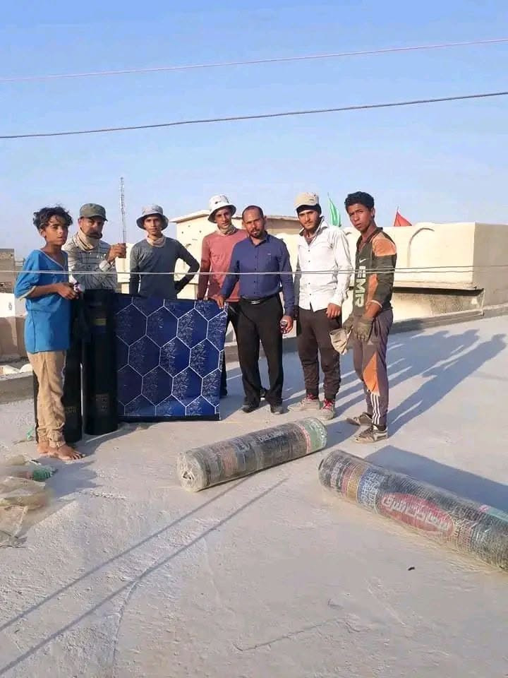 احمي سطح بيتك قبل هطول الأمطار 
مع شركة الطائي للايزوگام ضمان وأمان 
خبرة عشر سنوات وكفاءة عالية الجودة وبأسعار معقولة جدا جدا 
عملنا مآت المواقع على مدار أكثر من عشرة سنوات دوائر دولة وجامعات وبيوت وجملونات وحتى احواض ماء
وكانت النتيجه نجاح باهر والجميع يشهد لنا بالمصداقية والعمل الأكثر من رائع 
بإدارة وإشراف مباشر من أخوكم الحاج ناصر الطائي ابو مصطفى 
للحجز والاستفسار الاتصال 
***********
***********
***********
ونسألكم الدعاء

نص مكتوب في الصور:
- 2022/10/21 15:16