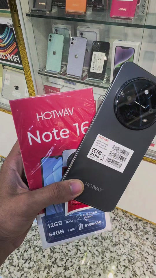 🔥📱 HOTWAV NOTE 16 — عرض قوي بسعر مميز! 📱🔥 💾 ذاكرة التخزين: 64GB 🚀 الذاكرة العشوائية RAM: 12GB 🔋 البطارية: 5160mAh 💰🔥 السعر: 175 ألف دينار فقط! 🚚 التوصيل مجانًا لجميع المحافظات العراقية  📍 العنوان: بغداد – الكمالية – شارع الجامع – قرب نجارة عقيل مدلول 📞 للاستفسار والحجز: *********** 🔥 HOTWAV NOTE 16 — مواصفات قوية وسعر اقتصادي! #اكسسوارات #تابلت_اطفال #موبايلات #شاشات_أندرويد #اجهزة 
