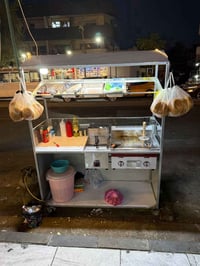عربانة همبركر • طباخ وقلاية • كرادة بغداد