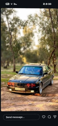 بي ام دبليو 525 • موديل 1993 • صبغ جمالية