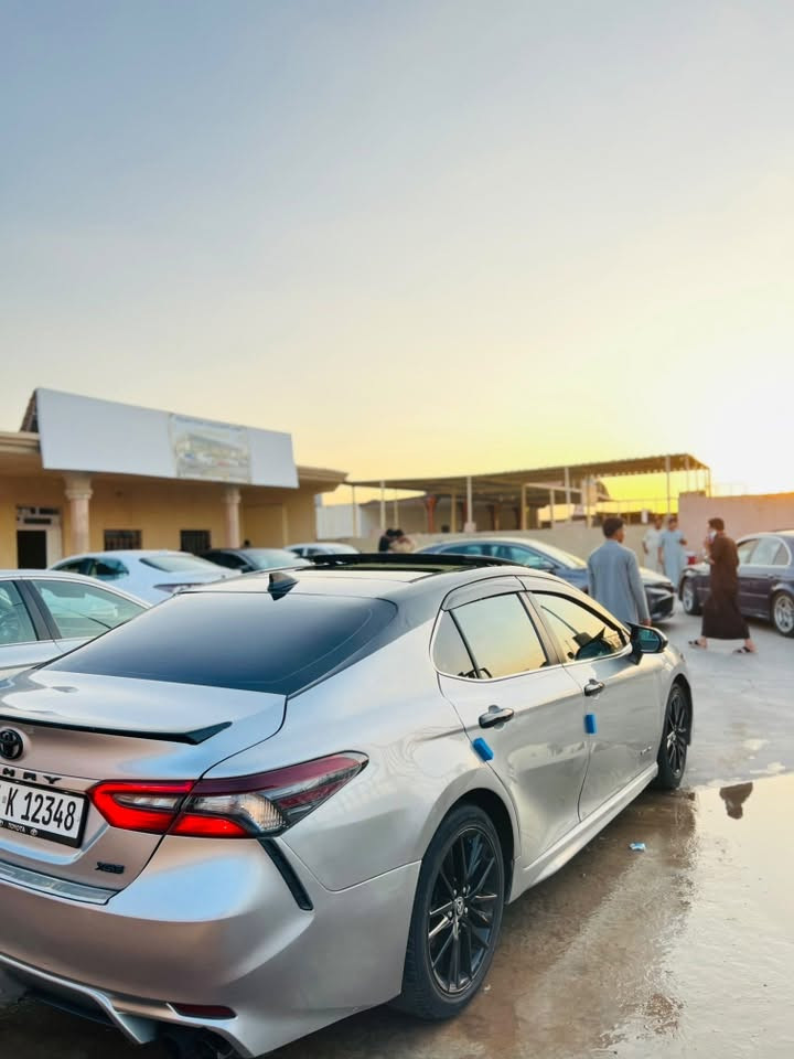 السلام عليكم
كامري 2021 سلفر 
XSE فول مواصفات
شفتات ستيرن 
كشن كهرباء ثنين
كشن تدفئه 
تبريد قطعتين
رادار جانبي
حساسات اماميه خلفيه
بنراما 
بصمه ابواب
بصمه جنطه
بصمه تشغيل
شحن وايرليس
اشاره ترحيب
هندبريك بصمه
داخل احمر كشانت احمر
شاشه كبيره
دبل كزوز
ثلاث اوضع قيادة ECO.NORMAL.SPORT
بك لايت ال اي دي
#ماشيه :68ميل
#الضرر جاملغ عكس السايق مبدل بلادي 
باب صبغ باب الوره هم صبغ والجاملغ هم صبغ فقط 
السياره كاعد وكشره حلو ما عايزه اي مصرف
مكان السياره صلاح الدين بيجي المزرعه
165وبيه مجال الطيبين
الاستفسار👇
***********
‭***********‬
