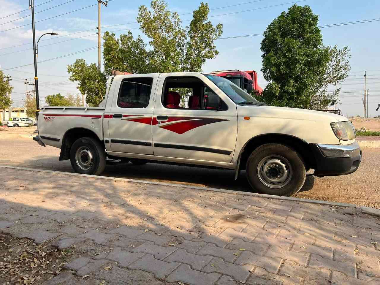 بيكم نيسان دبل قماره للبيع موديل ٢٠٠١سنويه جديده وهزه مكاني البصرة قضاء المدينه السعر ٦٥ وبيها مجال ‭***********‬

