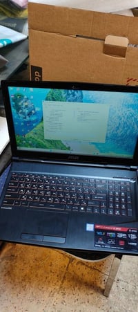 وحش MSI للبيع بسعر حرق 🔥 مواصفاته تدعي: i7 ثامن / 32 رام / كارت 1060 6...