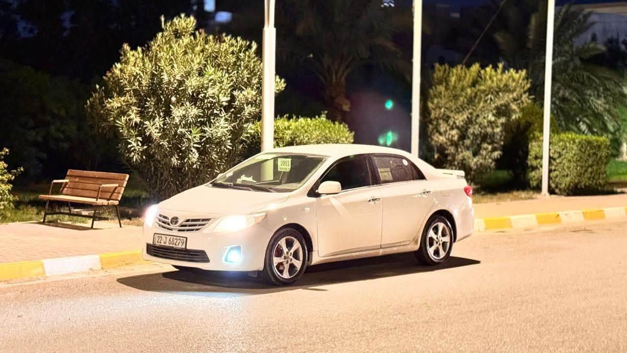 السلام عليكم 
من رخصه الادمن 
كورلا 2013 سياره كلين بدون صبغ او حادث 
فقط اماكن بارد صغار 
محرك 1.8 
تحكم ستيرن 
شاشه اندوريد 
تحكم مري 
داخل صاج 
كير محرك شرط
رقم اربيل شرط التحويل +غرامات 
السياره حيل نظيفه 
ماشيه 200 تقريبن 
لل استفسار ***********
