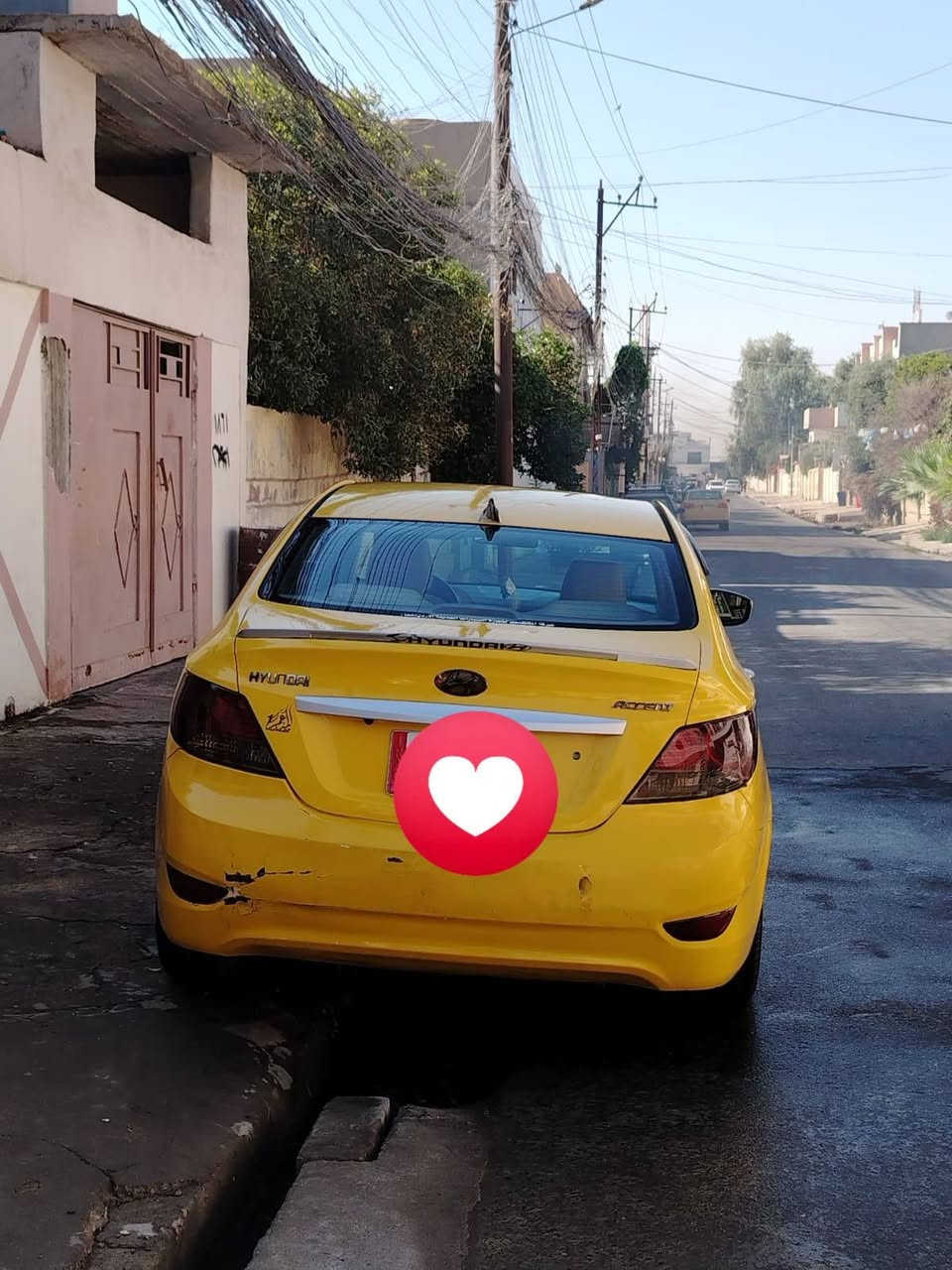 السلام عليكم
للبيع اكسنت 2013
بدون ضرر
بيها تلقيطات معجون مال تكسي 
لا سكف ولا تكم
كير مكينه خير من الله
شاشه +كاميرا
1600
صدر امامي خلفي جديد 
تبريد ❄️ 
السياره جاهزه مال رزق 
مكانها موصل 
للاستفسار 
سنوية جديده تريد تحويل تريد وكاله
سعر 82 بيها مجال 
الاتصال على الرقم ***********
