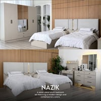 شبابي 7 قطع  نص مكتوب في الصور: - NAZIK - A seven piece youth bedroom ...