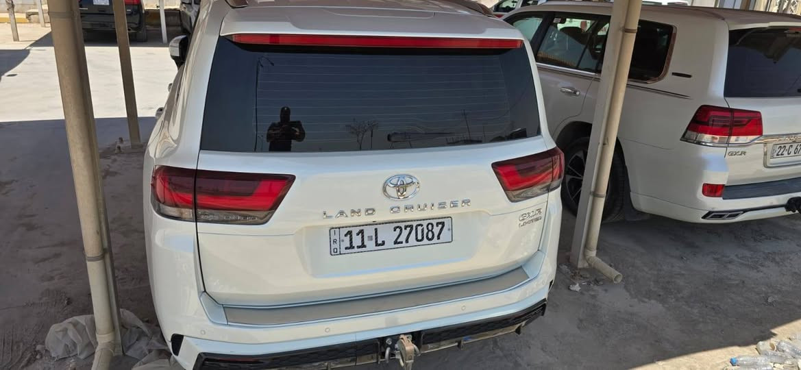 السلام عليكم
لاندكروز ٢٠٢٤ بريميه فول مواصفات كفاله عامة

GXR Limited 

 ٦ سلندر تنفس طبيعي ماشية ٢٩ بوضع الوكالة

رقم بغداد دولي بأسمي تحويل مباشر

السيارة مغلفة pdf

الجامة الأمامية مغلفة بلارايز ضد أشعة الشمس وتغليف ضد الكسر

السعر ٦٨٠٠٠ $ وبيها مجال

 للاستفسار *********** ....***********
