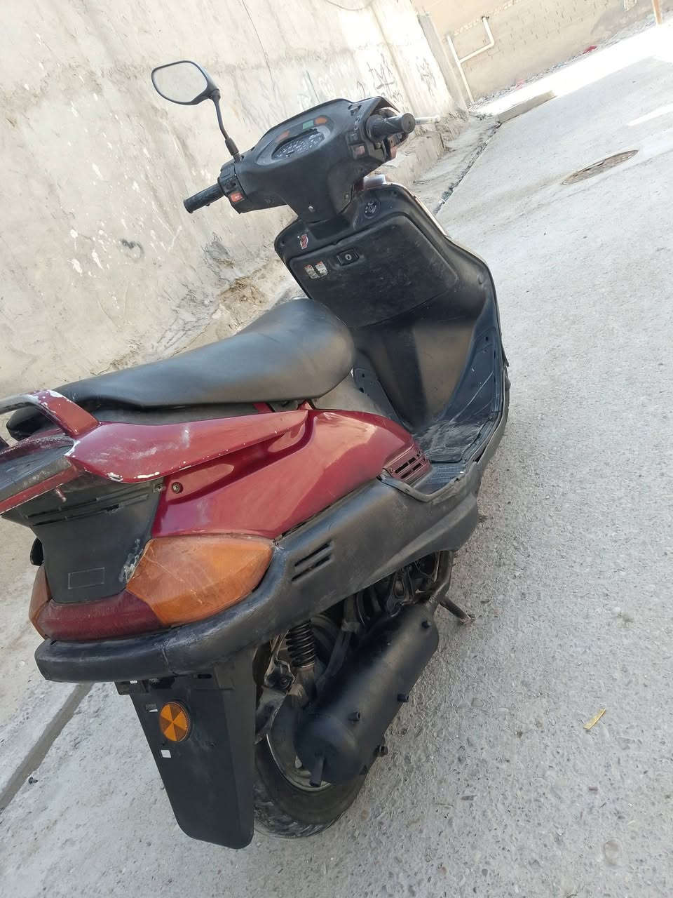 دراجه فضائي سرعه 140 تشتغل سلف وهندر مكينه نضيفه ناعمه كهربائيات شغاله دبلات شغاله دراجه مال شغل قويه سعر 220مكاني بغداد مدينه الصدر ***********شراي يخابر بيه واتساب
