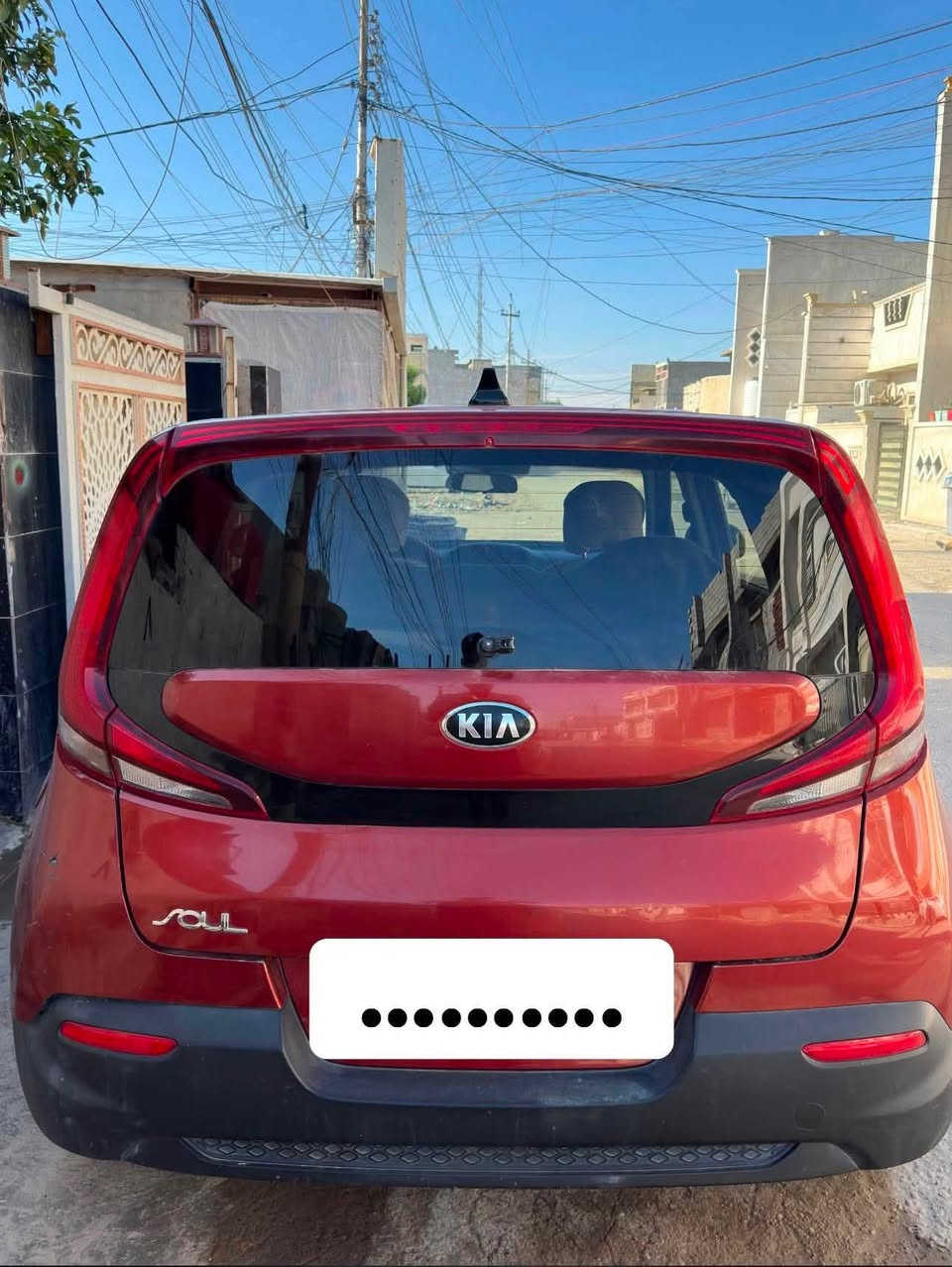 كيا سول موديل 2021
فئة LX
كامرة خلفية
گير cvt
محرك 2000 دوش
مقاعد قماش بلادي
بدون اير باگ 
رقم اربيل الجديد
لون ماروني
لايت زينون
وضعيتين قيادة ( normal/ sport)
مكاني بغداد 
السعر:130 ورقة و بيها مجال
للأستفسار: ***********
@إشارة
