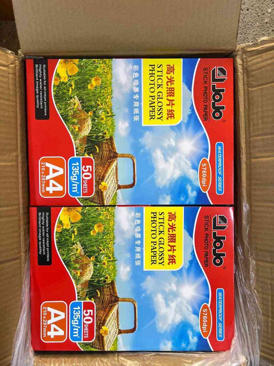 عرض خاص ولفترة محدودة
ورق جوجو لاصق قياس A4
الوزن 135 غرام 
احتواء الكرتون 32 بند
سعر الكرتون ١٣٠ الف 
اسعار خاص للكميات
للتواصل 

***********
https://wa.me/9647829472958

