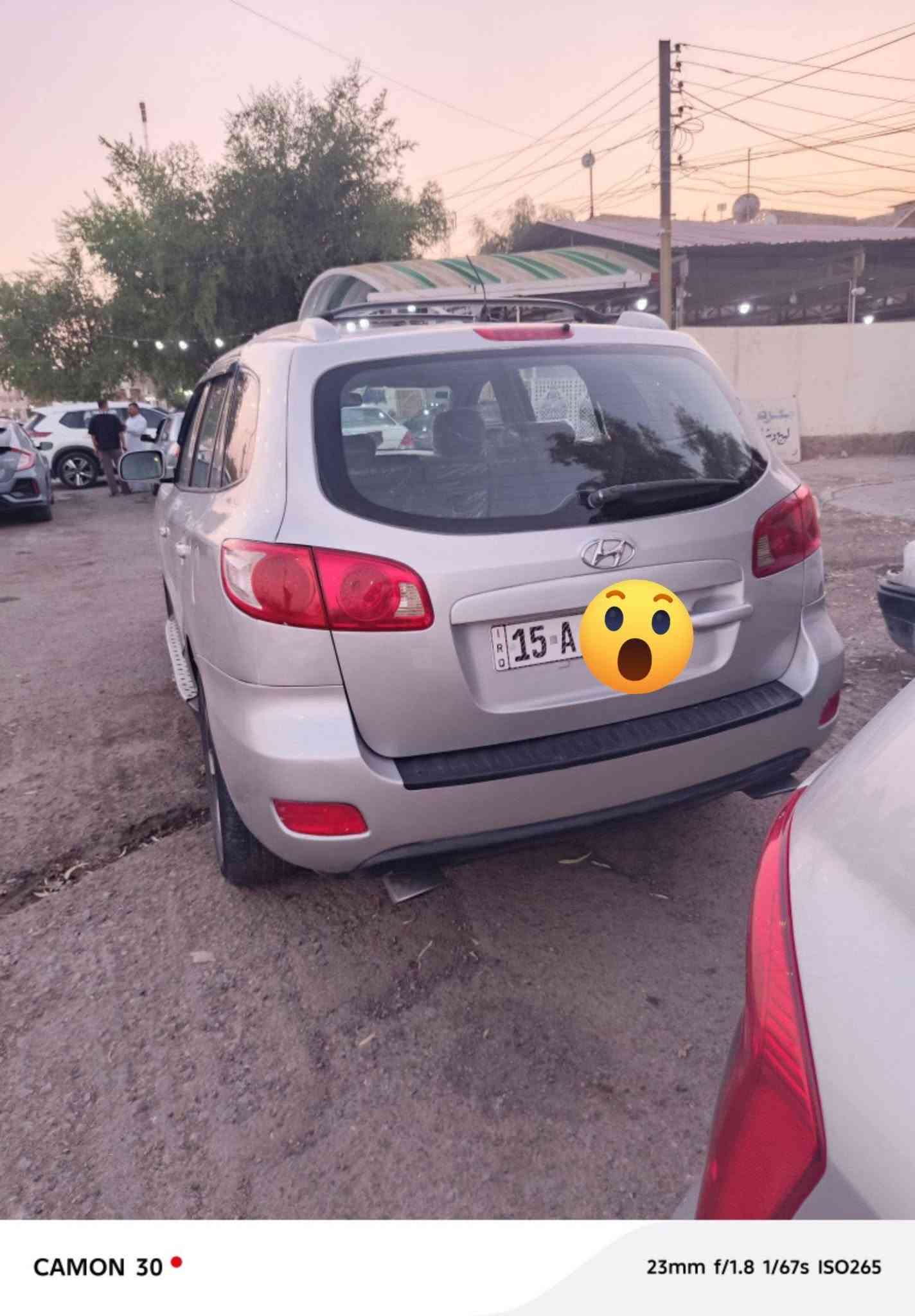 🚘 للبيع هيونداي سنتافي 2007
🔹 صبغ حزام
🔹 أثر جراد
🔹 بيها قطعتين فقط
🔹 السيارة فول لفول وكما موضحة عدكم بالصور
🔹 محرك 3300
🔹 شاشة وتحكمات ستيرن
🔹 التبريد شرط ثلج ❄️
🔹 رقمها أنبار

💰 السعر: 96 ورقة
💵 وبيه مجال للشراي
🔄 وإذا أكو مراوس عادي

📩 للتواصل والاستفسار: الخاص مفتوح
📞 أو الاتصال على الرقم: ***********

نص مكتوب في الصور:
- CAMON 30 • 23mm f/1.8 1/67s ISO234
- CAMON 30 • 23mm f/1.8 1/100s ISO177
- CAMON 30 23mm f/1.8 1/50s ISO202
- CAMON 30
- 23mm f/1.8 1/50s ISO217
- CAMON 30 •
- 23mm f/1.8 1/100s ISO125
- CAMON 30 • 23mm f/1.8 1/100s ISO144
- CAMON 30 23mm f/1.8 1/100s ISO117
- CAMON 30 • 23mm f/1.8 1/100s ISO213