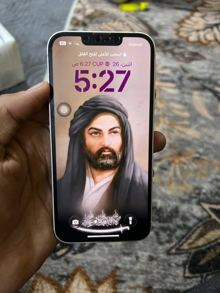 ايفون ١٣ • ١٢٨ جيجا • ابيض