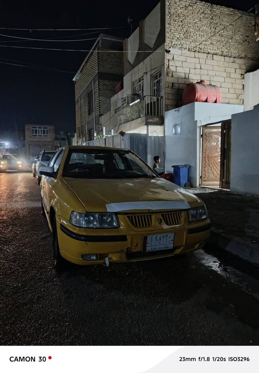 سلام عليكم سمند للبيع موديل 2010
كير مكينه كهرباء خير من الله سنويه بيها كتاب بدل ضائع 
مكان السياره نجف سعرها 18 وبيها مجال 
***********
